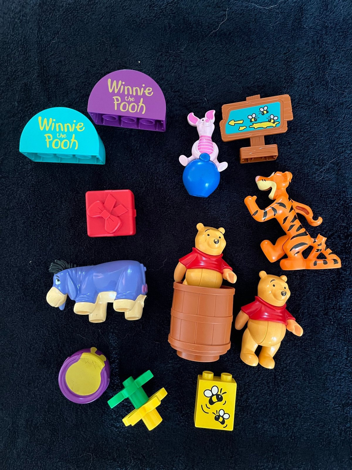Duplo Winnie de Poeh set hebben we dubbel, Gebruikt, Ophalen of Verzenden, Compleet, Complete set