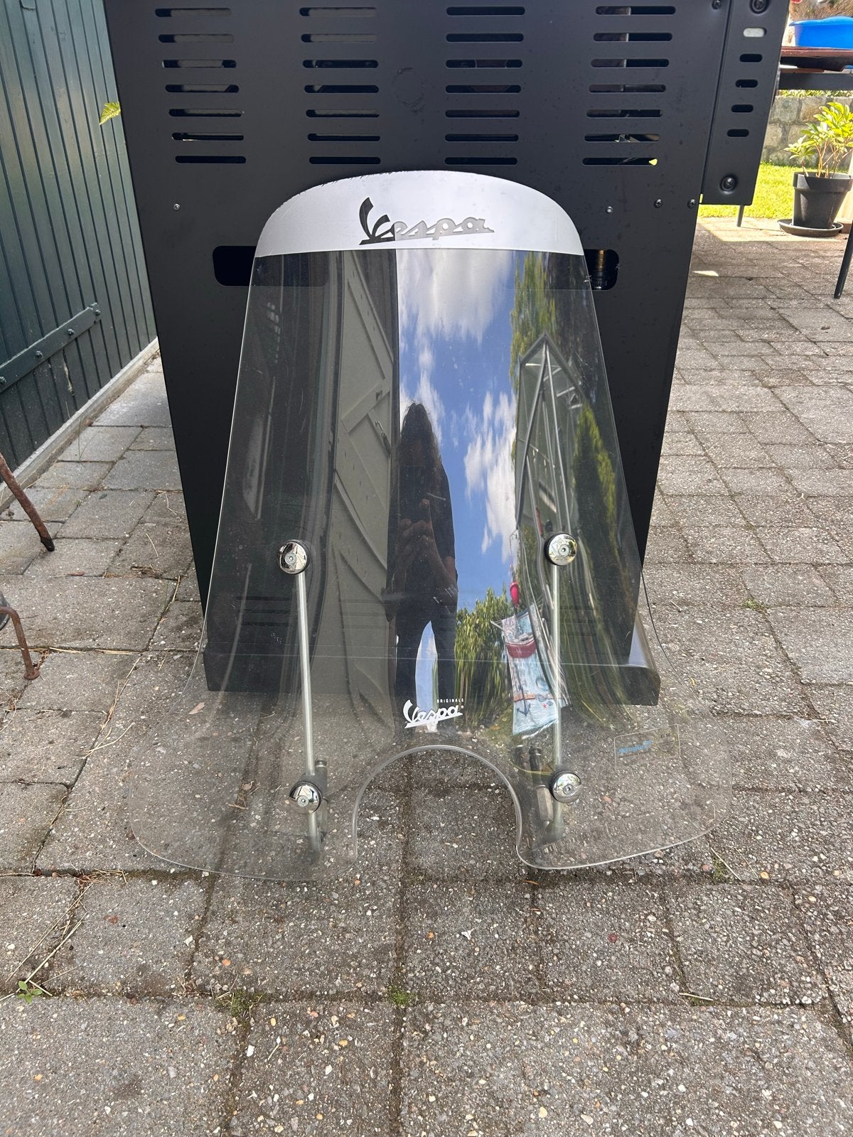 Origineel Hoog Vespa Scherm - Windscherm, Ophalen, Gebruikt, Overige typen, Vespa