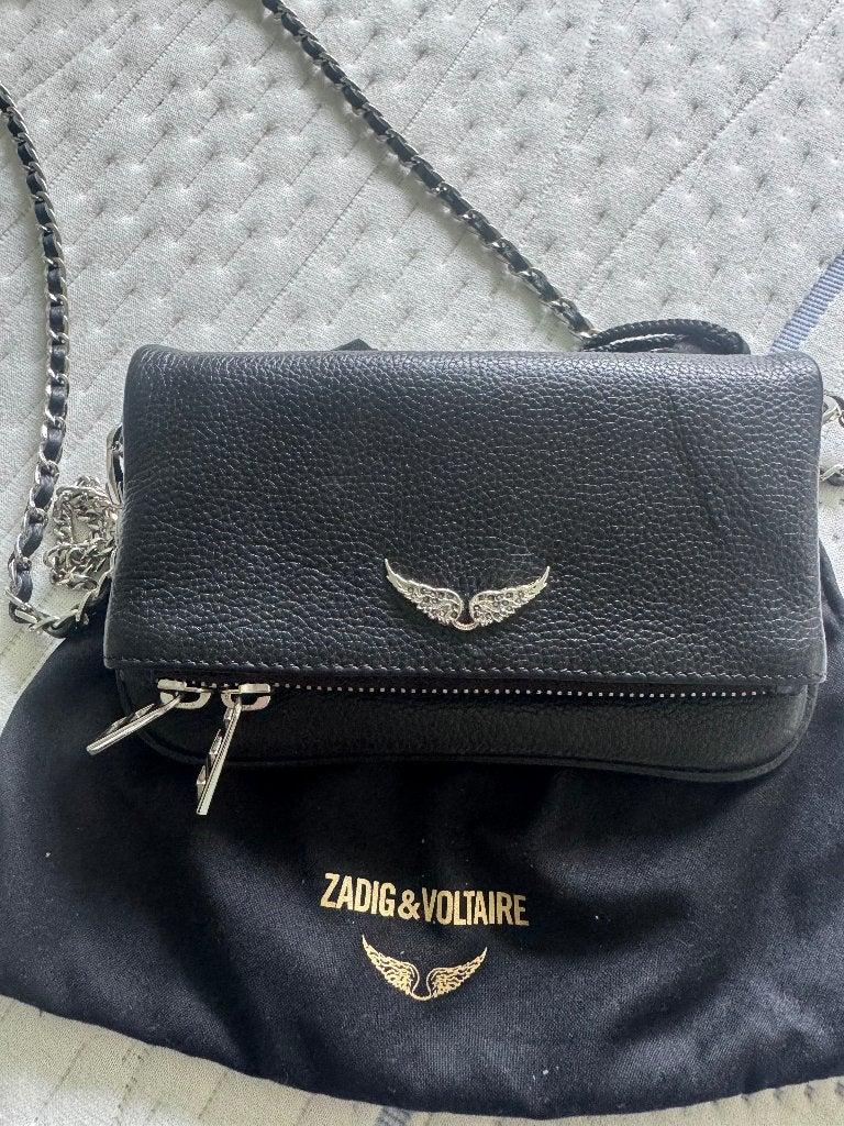 Zadig voltaire bag, Ophalen of Verzenden, Nieuw, Zwart, Schoudertasje