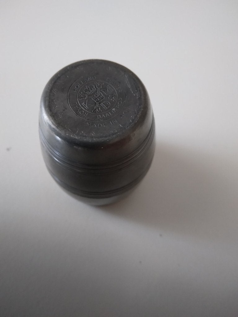 tin tonnetje merkteken daalderop, Antiek en Kunst, Antiek | Tin, Ophalen of Verzenden