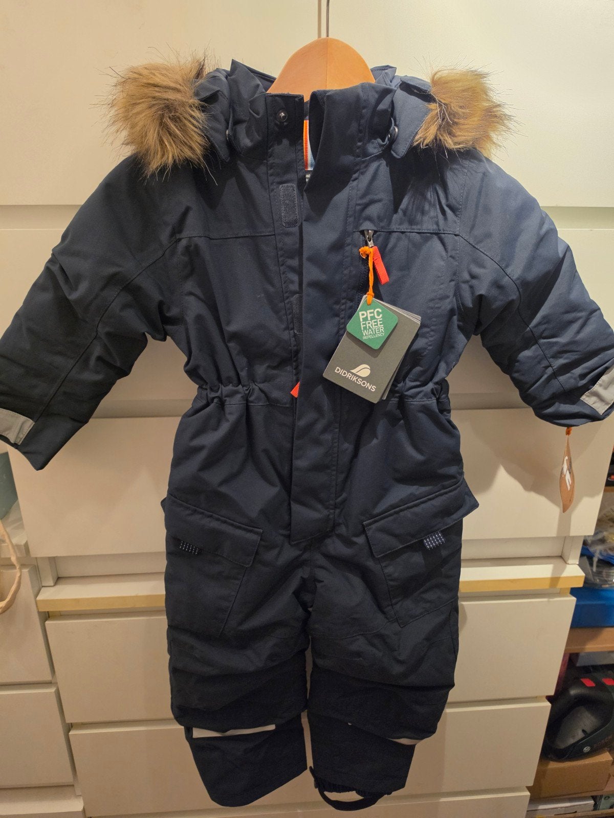 Nieuw Didriksons skipak maat 100 - Waterdicht en warm, Ophalen of Verzenden, Nieuw, Didriksons, Jongen of Meisje