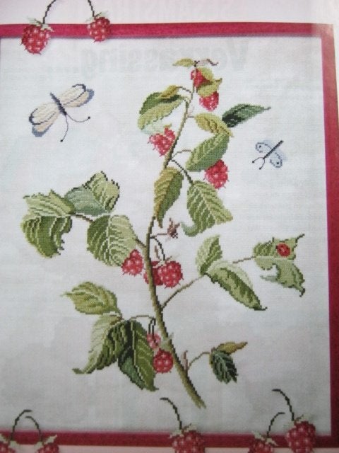 Borduurpatroon  Bramen en Vlinder  nr 5978, Verzenden, Nieuw, Handborduren, Patroon
