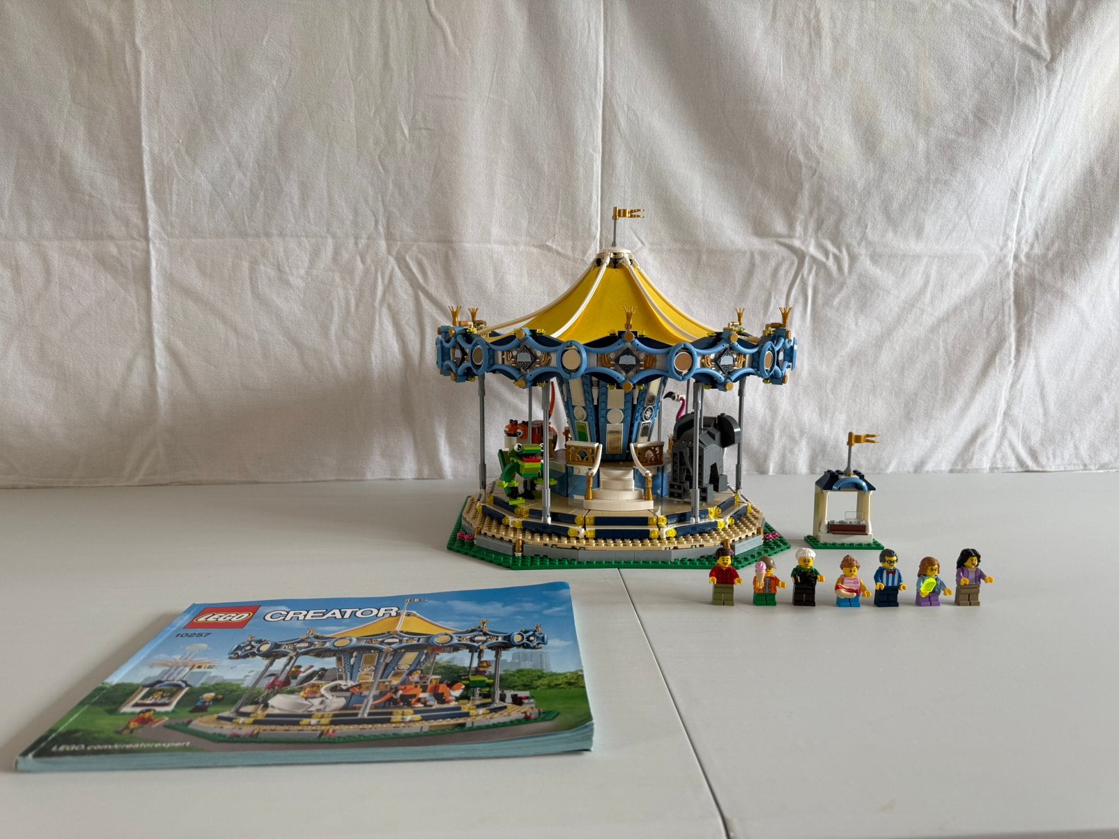 Lego Creator Draaimolen 10257, Kinderen en Baby's, Speelgoed | Duplo en Lego, Lego, Ophalen of Verzenden, Zo goed als nieuw, Compleet