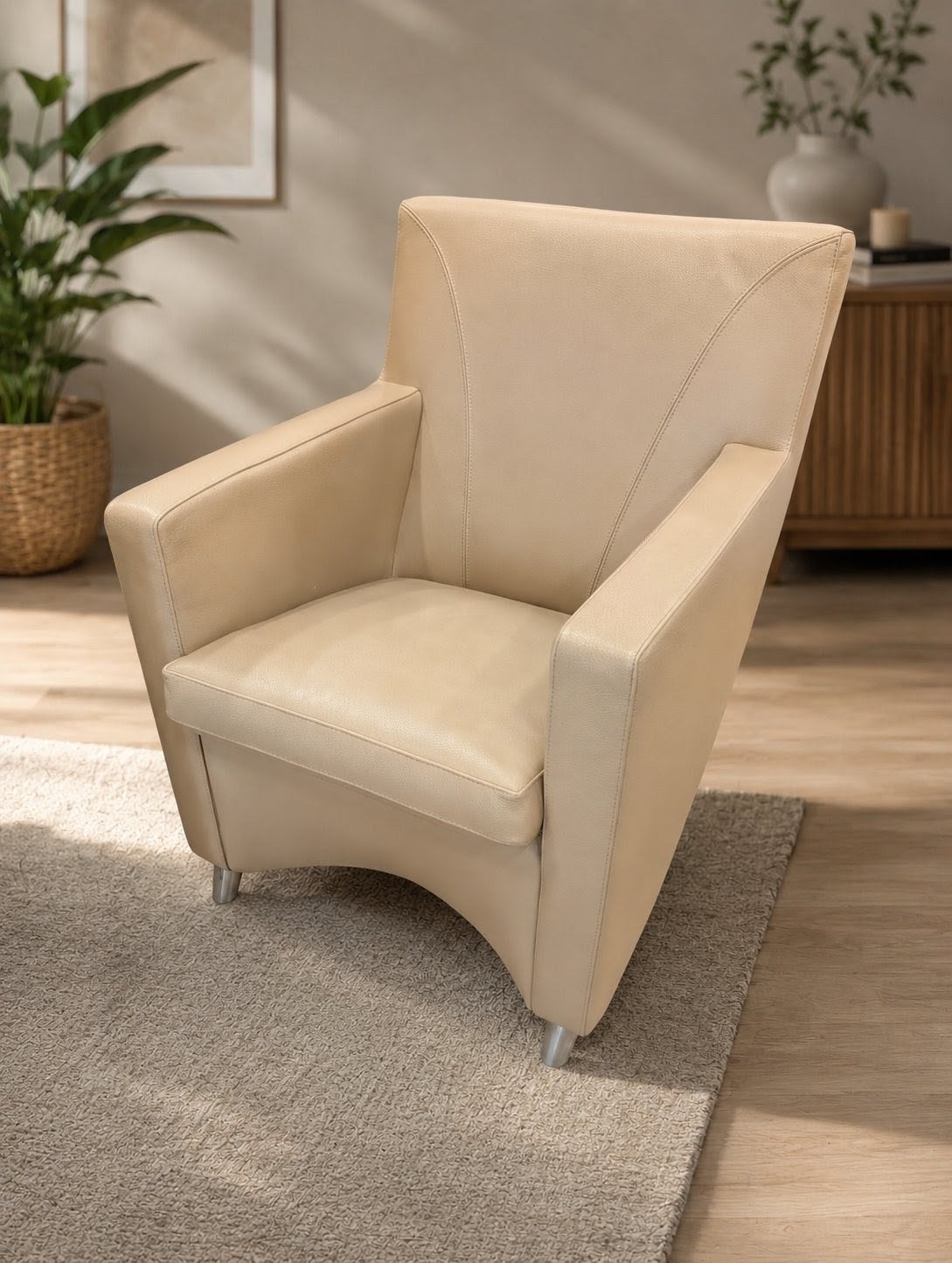 Leolux Dolcinea Leren Fauteuil Crème | Designstoel

Mooie le, Ophalen, Leer