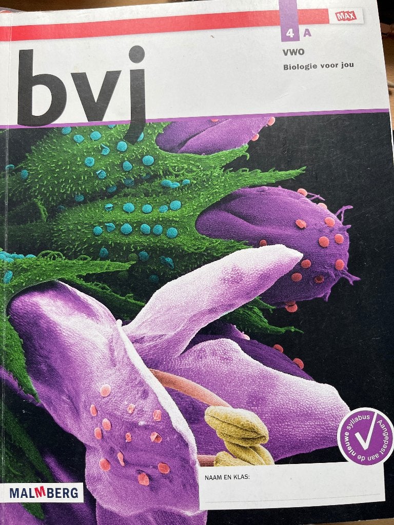 Biologie voor jou bvj Malmberg 4a en b vwo, Boeken, VWO, Malmberg, Biologie, Ophalen of Verzenden
