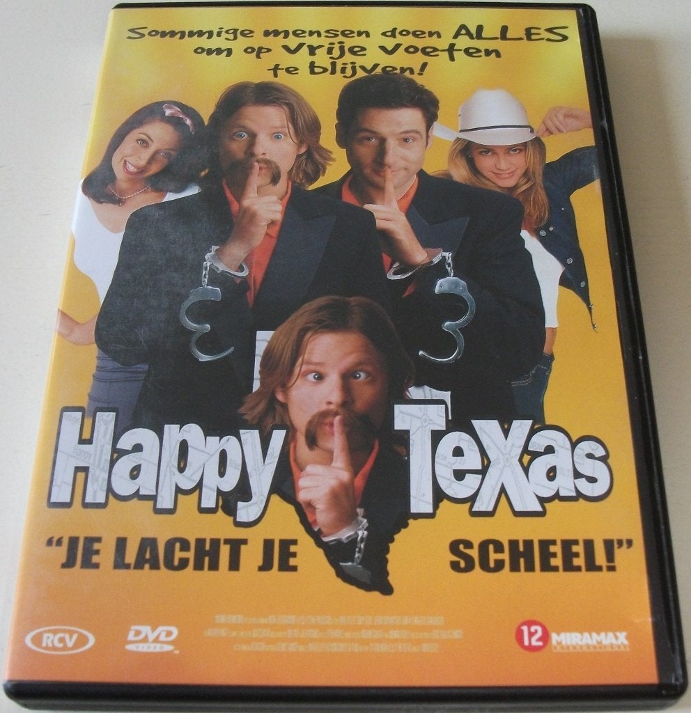 Dvd *** HAPPY TEXAS *** Je lacht je scheel!, Vanaf 12 jaar, Ophalen of Verzenden, Gebruikt, Overige genres