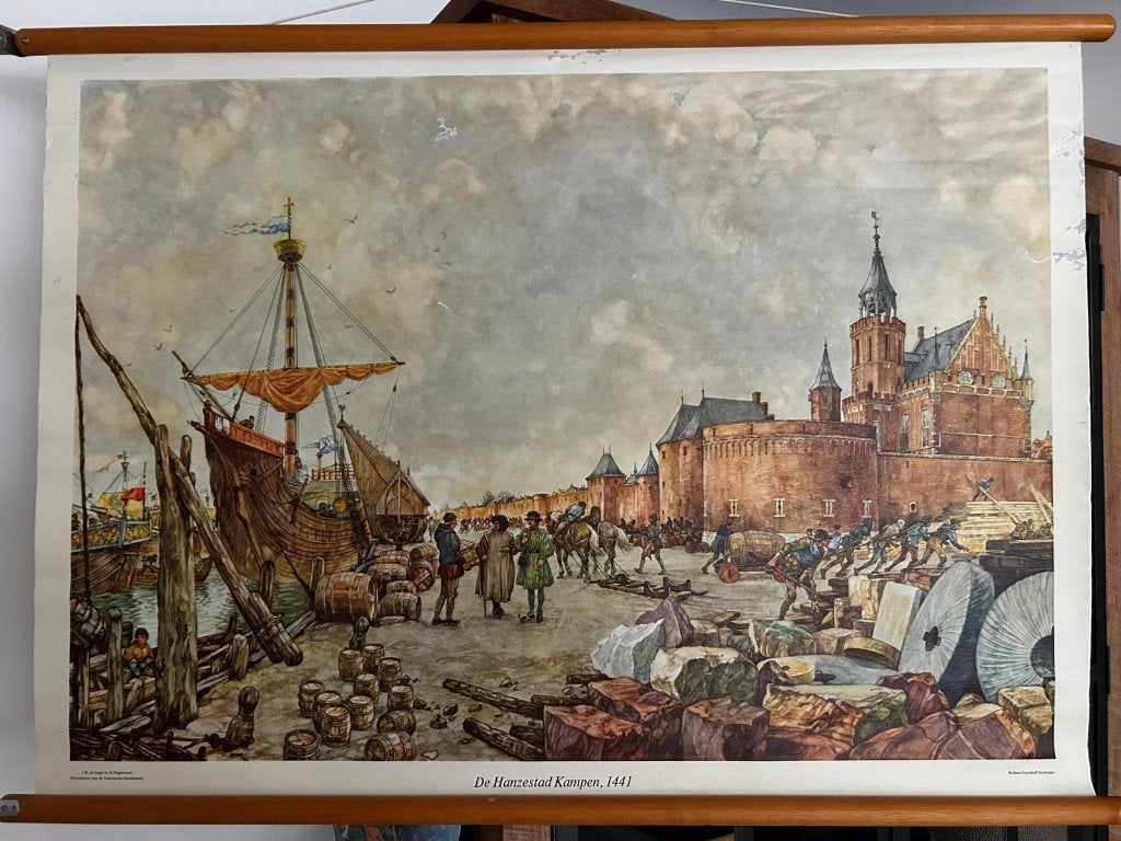 De Hanzestad Kampen, 1441, Ophalen of Verzenden, Geschiedenis