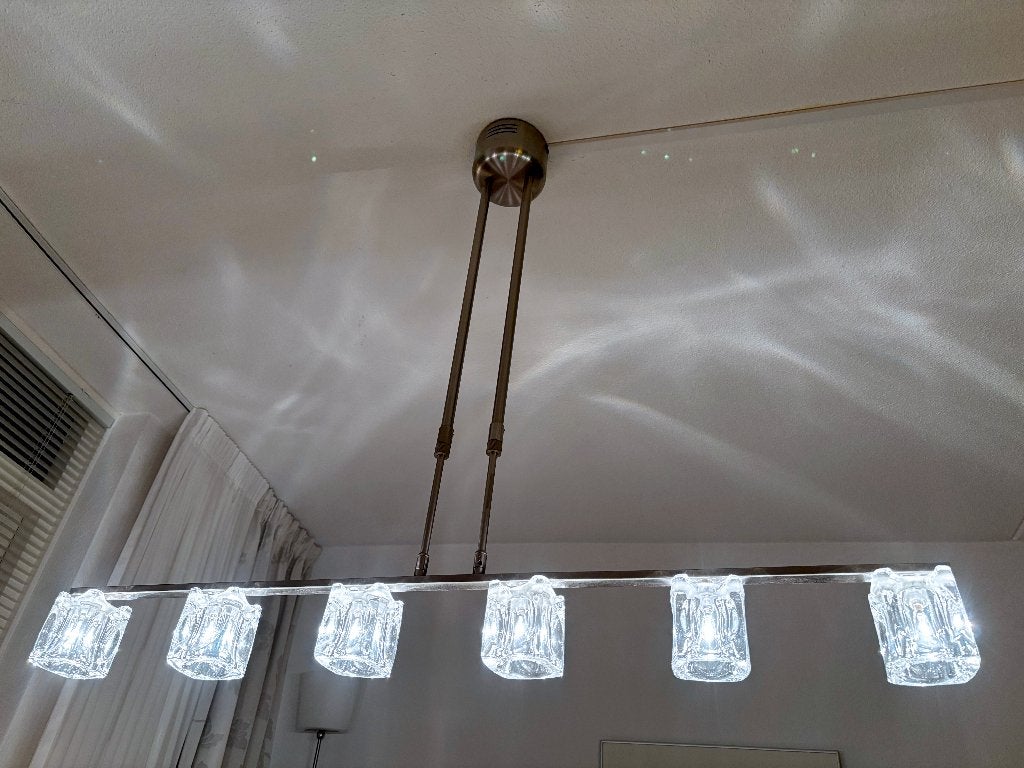 Freelight design hanglamp, Ophalen, Gebruikt, Glas, G4