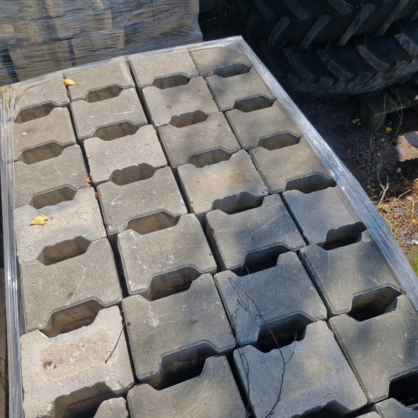 47 m² H-klinkers op pallet - Gebruikt, Overige materialen, Gebruikt, Overige typen, Minder dan 20 cm