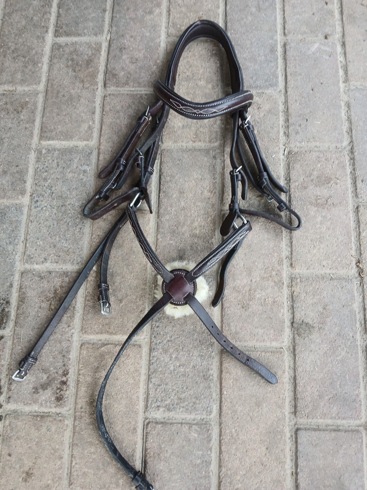 Kavalkade hoofdstel, Dieren en Toebehoren, Paarden en Pony's | Hoofdstellen en Tuigage, Ophalen, Hoofdstel, Pony