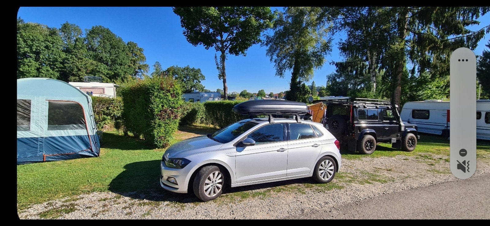 Te huur dakkoffer + dakdragers VW Polo, Auto diversen, Dakkoffers, Ophalen