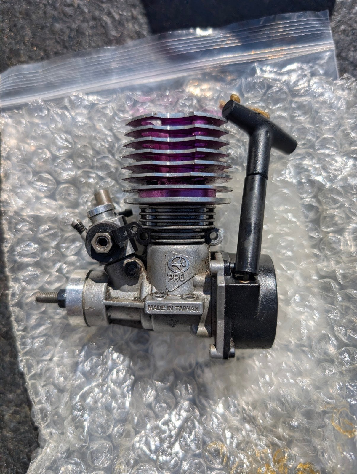 Thunder Tiger PRO Nitro Motor .12 RC Auto Motor, Overige merken, Gebruikt, 1:50 of kleiner, Auto