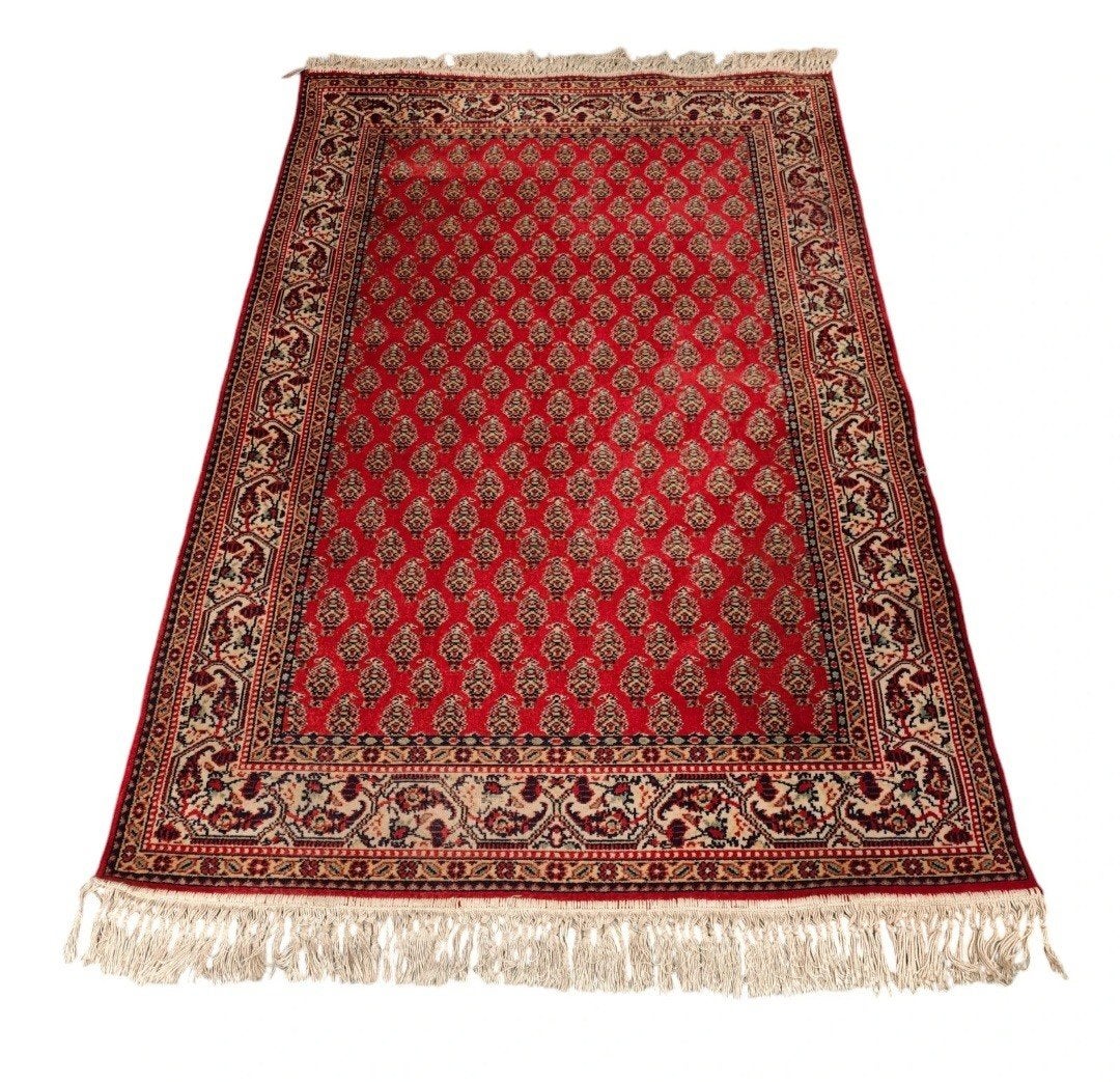 Vintage oosters wol Mir vloerkleed rood Ambassador 108x173cm