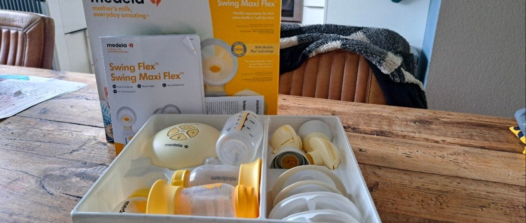 Medela Swing kolfapparaat - Compleet en klaar voor gebruik, Ophalen, Gebruikt