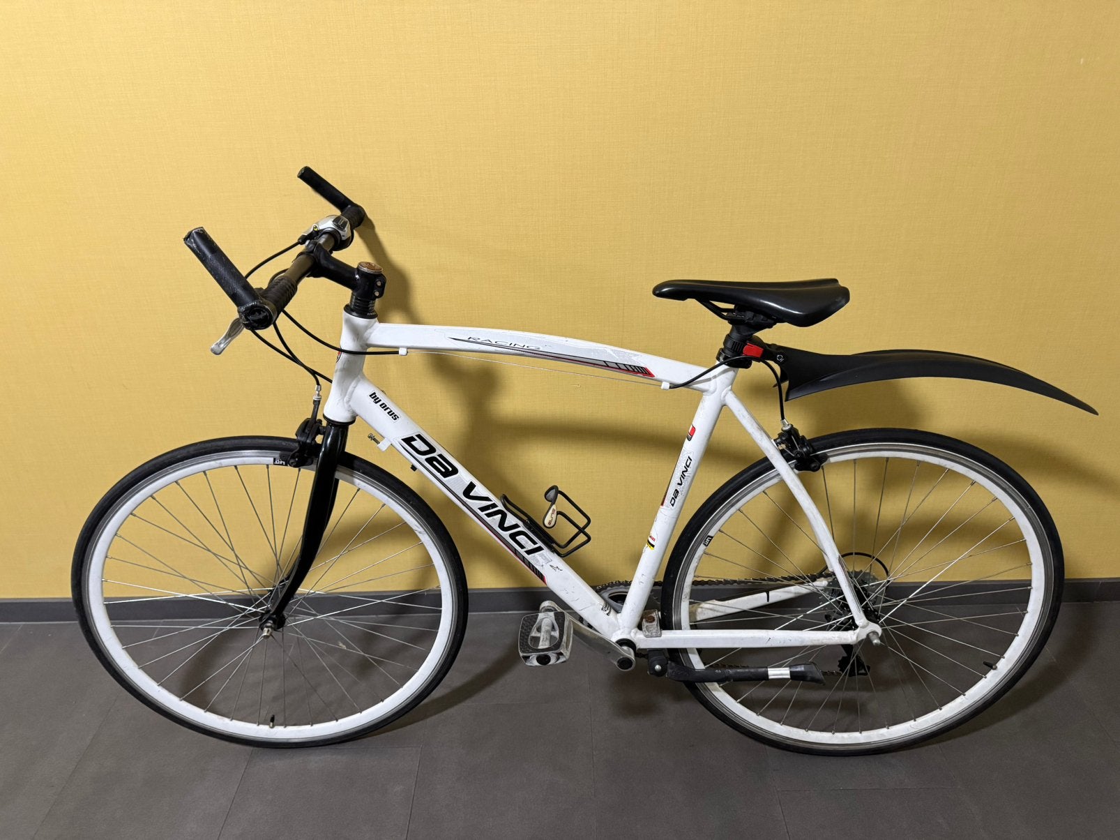 Mooie sportieve herenfiets, hybride, direct rijklaar!, Overige merken, Velgrem, Versnellingen, Ophalen of Verzenden