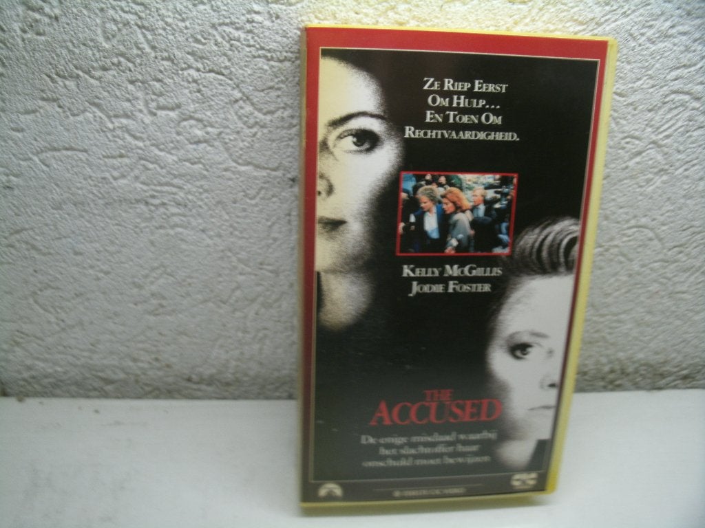 vhs 219b the accused, Cd's en Dvd's, Vanaf 16 jaar, Ophalen of Verzenden, Zo goed als nieuw, Actie en Avontuur