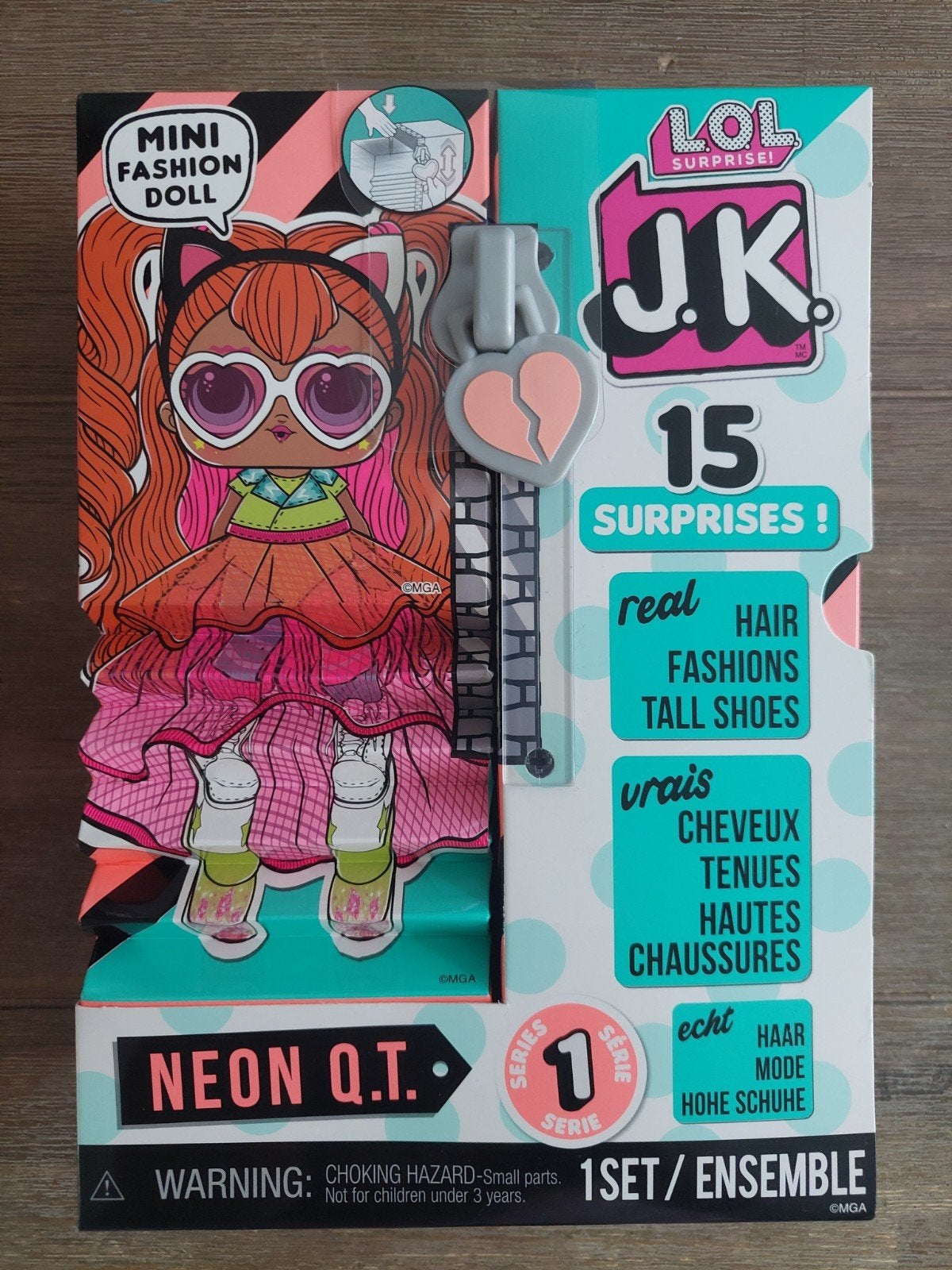 Nieuw! LOL surprise Neon Q.T. speelfiguur pop popje, Verzenden, Nieuw