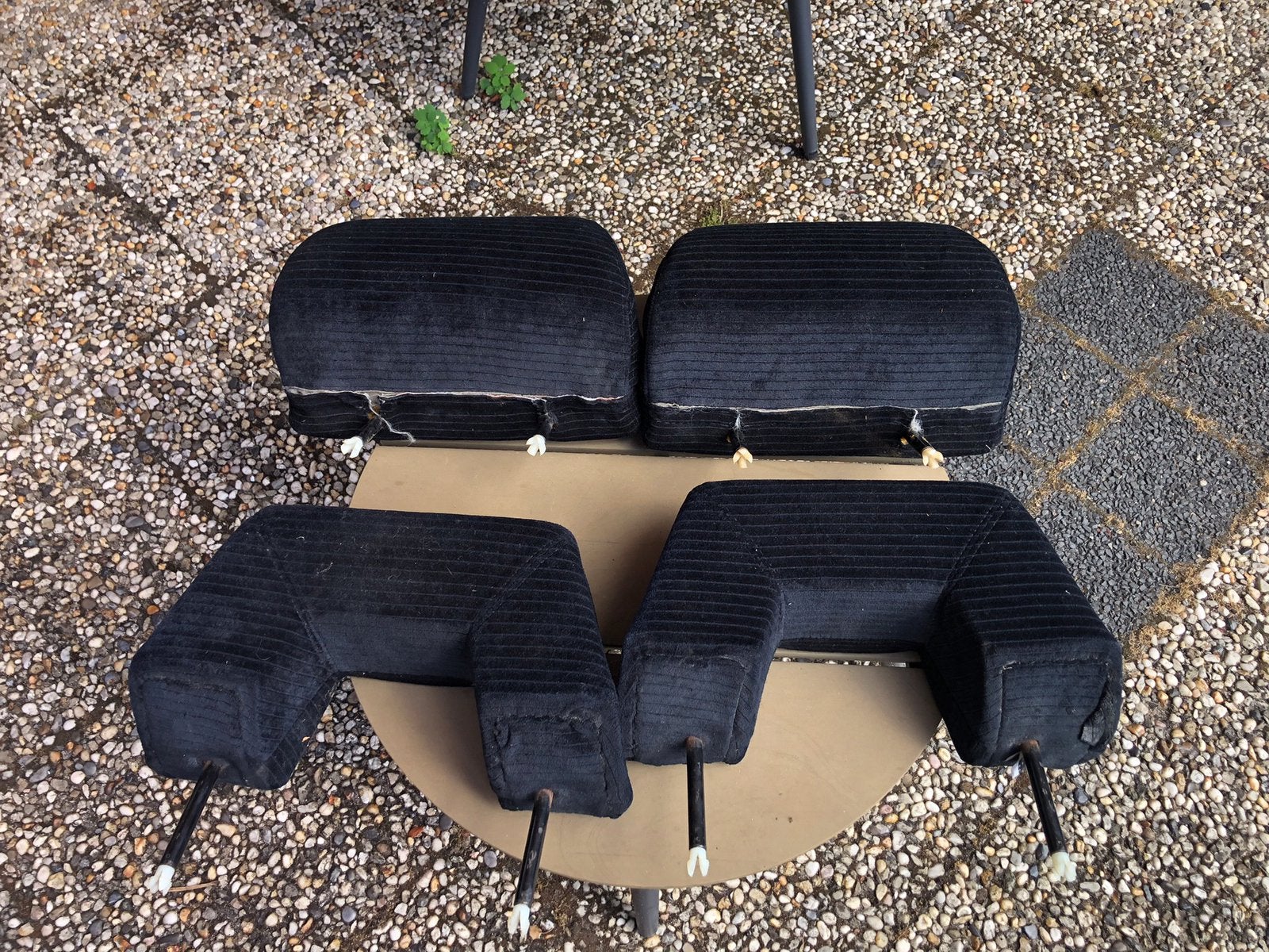 Citroen CX GTI set hoofdsteunen, Auto diversen, Autohoezen, Ophalen of Verzenden, Zo goed als nieuw