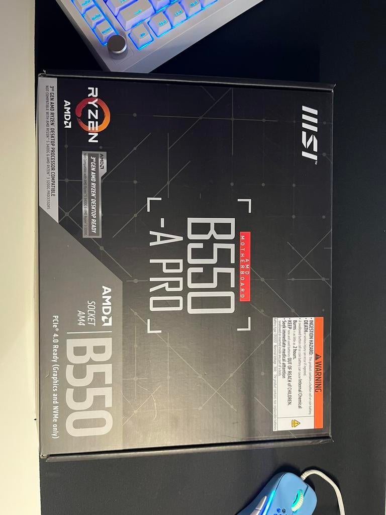 MSI B550-A PRO Moederbord  AM4 Nieuw!, Computers en Software, Moederborden, Ophalen of Verzenden, Nieuw, AMD, DDR4