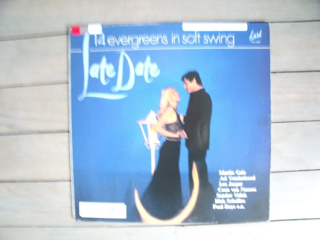 Late Date - 14 evergreens in soft swing, Ophalen of Verzenden, 1980 - 1989, Gebruikt, 12 inch