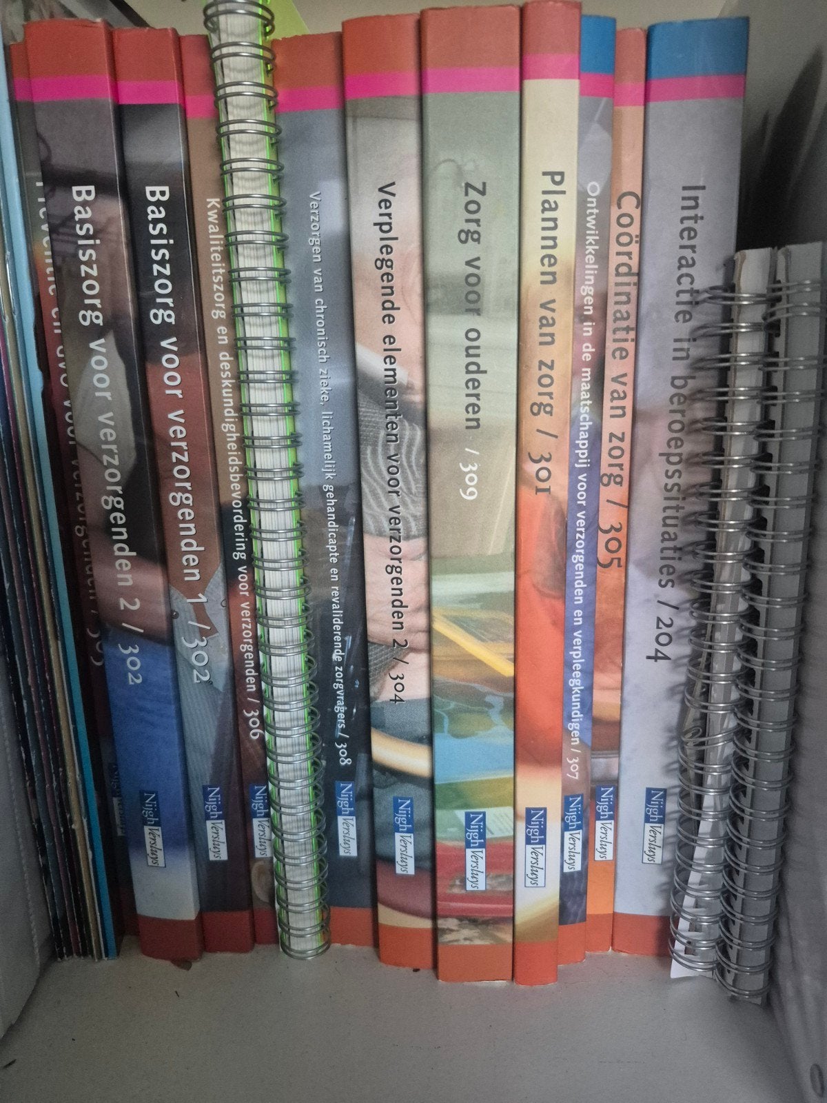 Zorgboeken Nijgh Versluys - Diverse titels, Boeken, MBO, Gamma, Nijgh Versluys, Ophalen