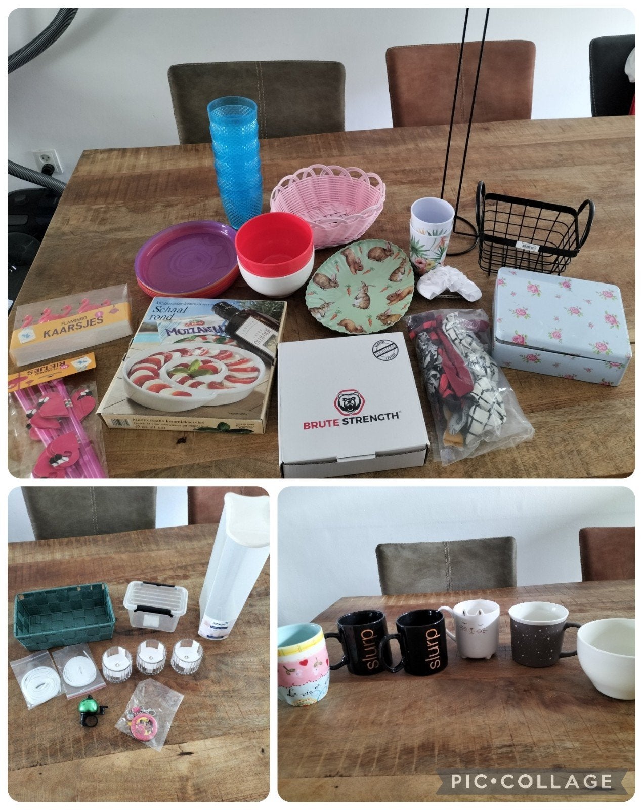 zolderopruiming diverse woonaccessoires, Ophalen