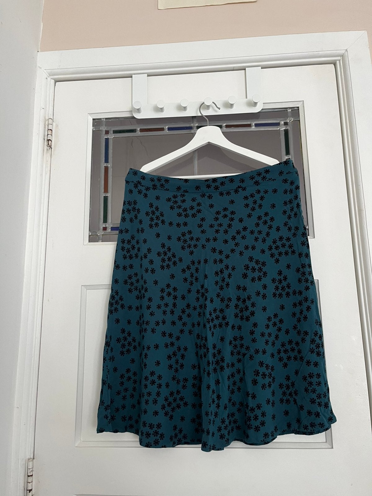 King Louie rok met leuk motief., Blauw, Maat 42/44 (L), Ophalen of Verzenden, Zo goed als nieuw