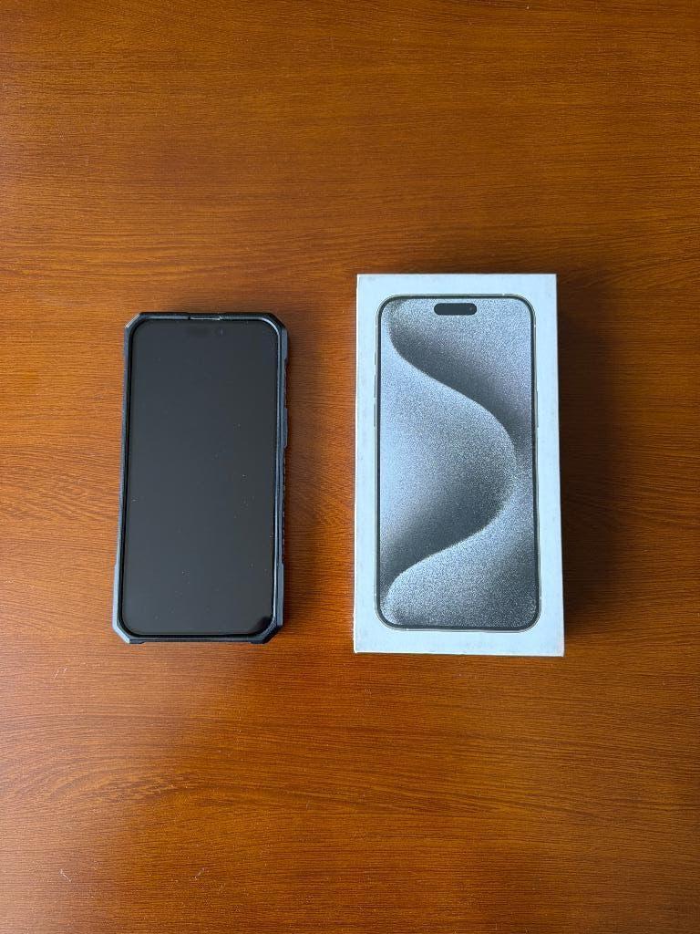 I Phone 15 Pro Max 256 GB, Telecommunicatie, Mobiele telefoons | Apple iPhone, 256 GB, 80 %, Gebruikt, Wit