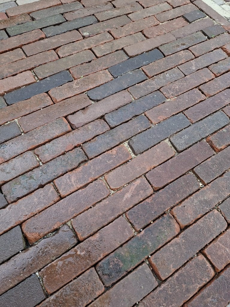 Oude Waaltjes maatvast / kleurvast op pallets, Ophalen, Overige materialen, Gebruikt, Klinkers