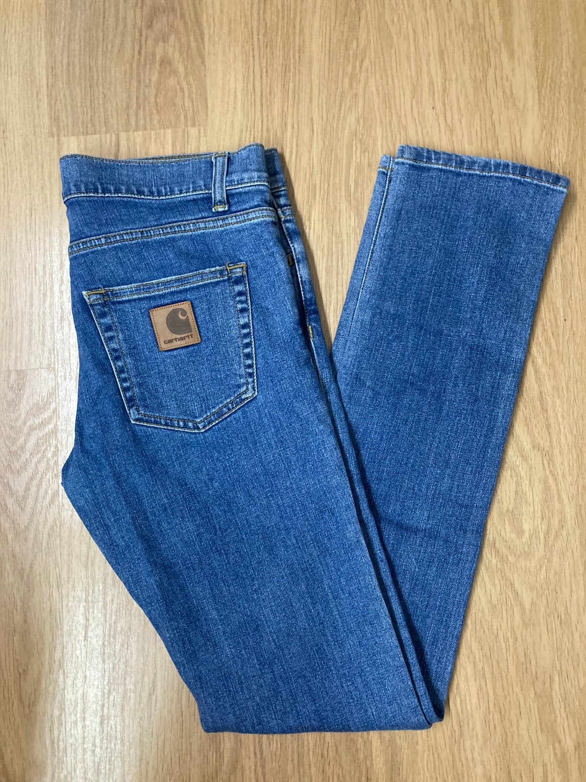 Carhartt WIP Rebel Pant - W29 - L32 - Spijkerbroekblauw, Blauw, Carhartt, W32 (confectie 46) of kleiner, Ophalen of Verzenden