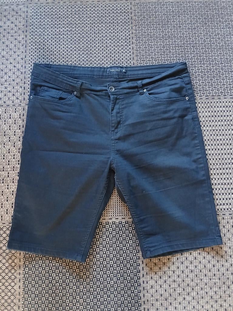 Korte zwarte broek maat 48, Kort, Zwart, Maat 46/48 (XL) of groter, Pescara