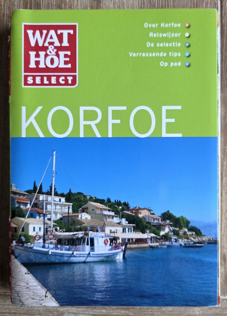 Wat en Hoe Reisgids Corfu / Korfoe, Overige merken, Europa, Ophalen of Verzenden, Zo goed als nieuw