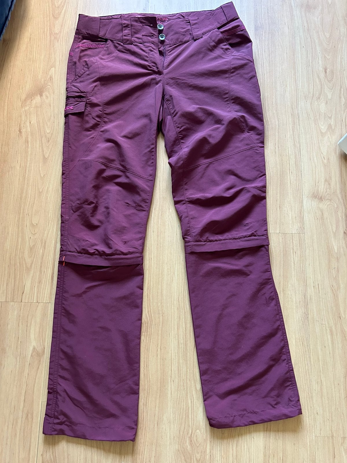 Vaude damesbroek maat 38 l, Maat 38/40 (M), Paars, Nieuw, Ophalen of Verzenden