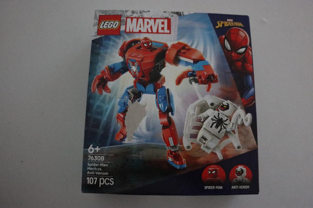 LEGO 76308 Marvel Spider-Man Mech vs Anti-Venom, Marvel, Lego, Nieuw, Ophalen of Verzenden
