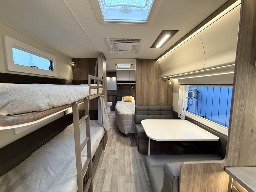 Kabe Imperial 880 BTDL, Caravans en Kamperen, Bedrijf, Treinzit, Kabe, Overige typen