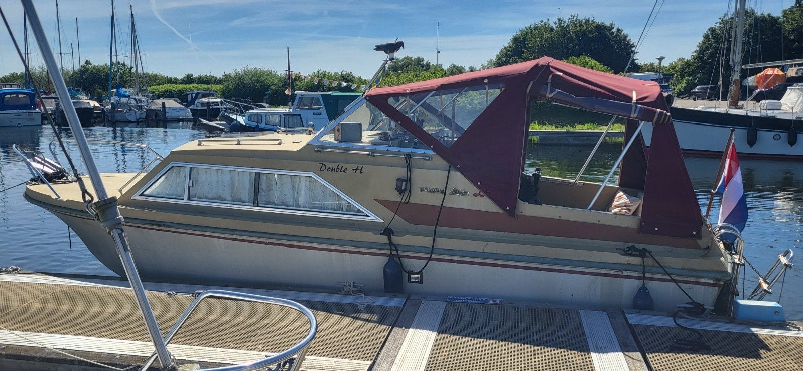 Nette Kajuitboot met Binnenboordmotor - Klaar voor Vaart, Overige merken, Gebruikt, Zwemplateau/-trap, Polyester