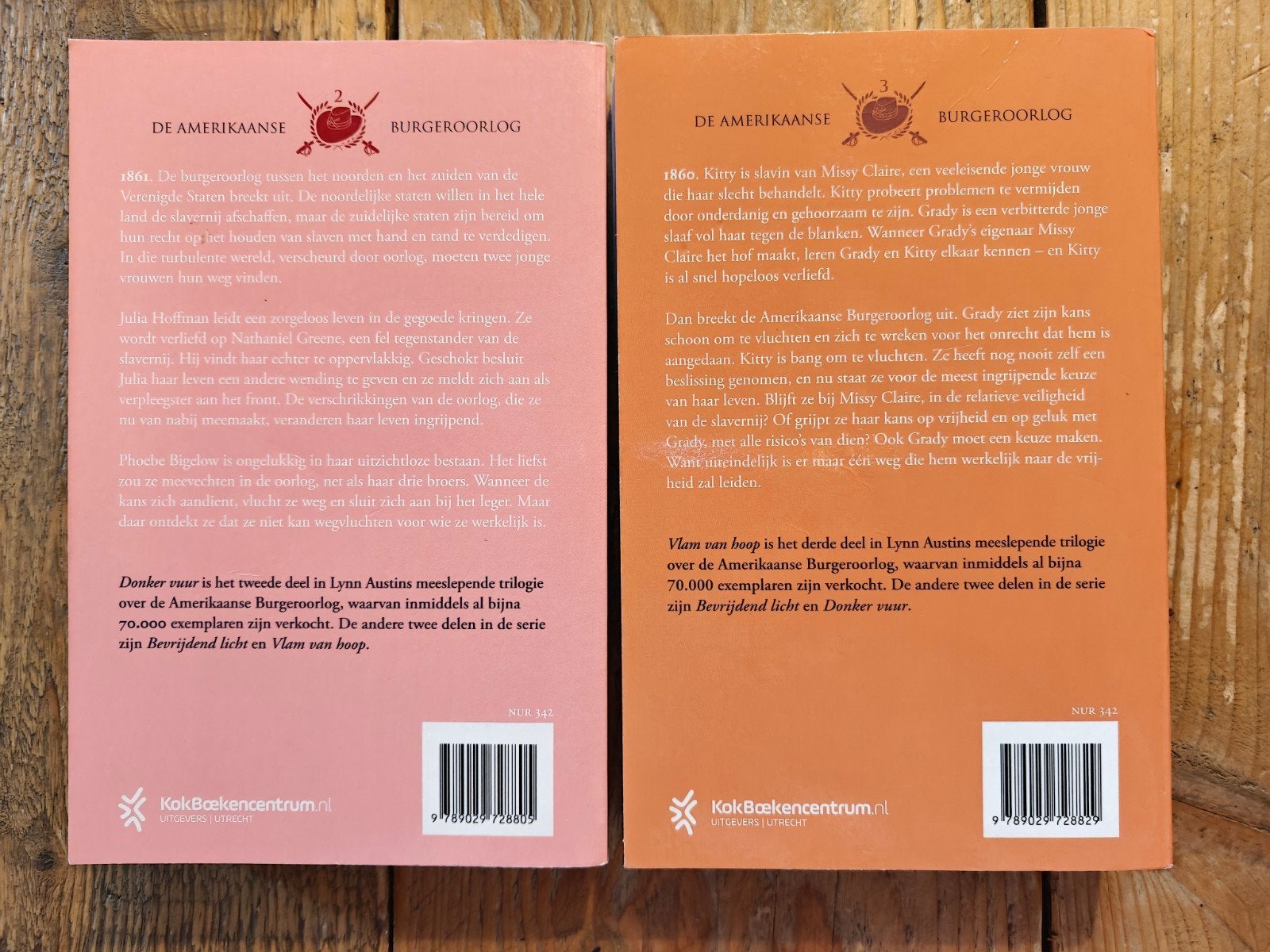 Deel 2 en 3 van: De Amerikaanse burgeroorlog., Boeken, Ophalen of Verzenden, Zo goed als nieuw