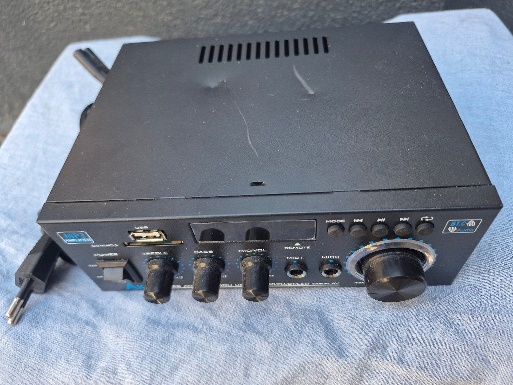 Bluetooth 5.0 Audioversterker Ontvangers - AK45 Hifi Stereo, Gebruikt, Ophalen, Overige merken, Minder dan 60 watt
