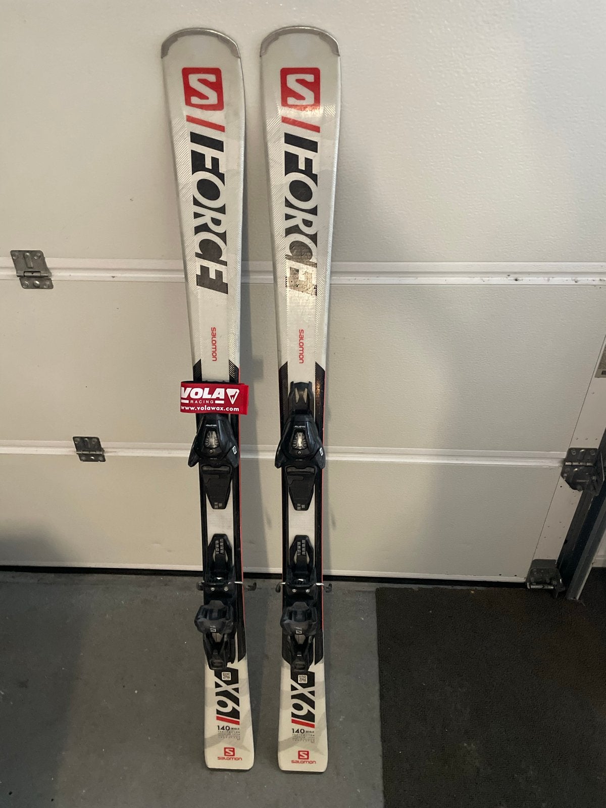 Salomon S/FORCE 140cm ski's, Sport en Fitness, Gebruikt, 100 tot 140 cm, Skiën, Ski's