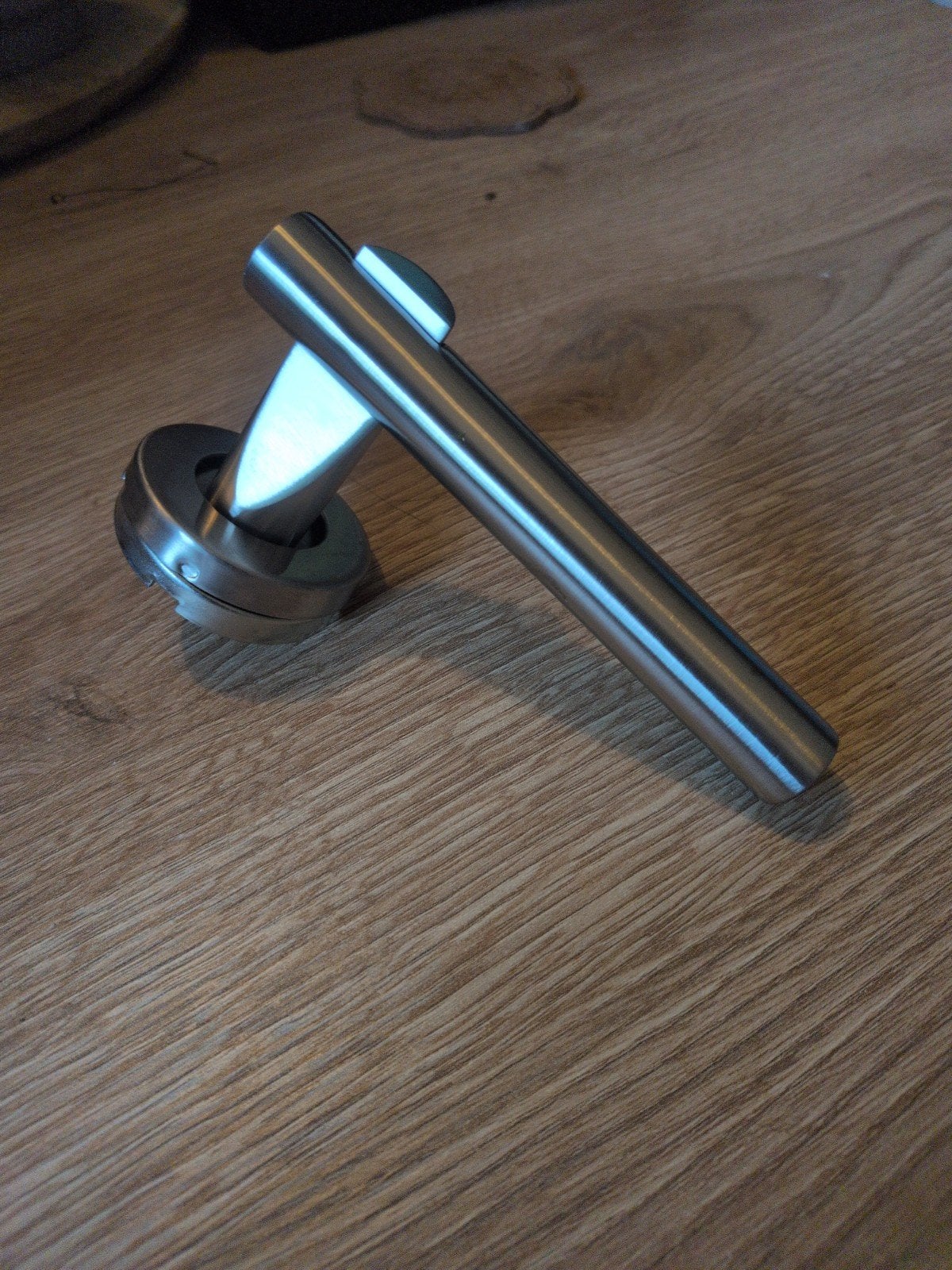 Rvs design deukrukken set, Ophalen of Verzenden, Rvs, Kraan