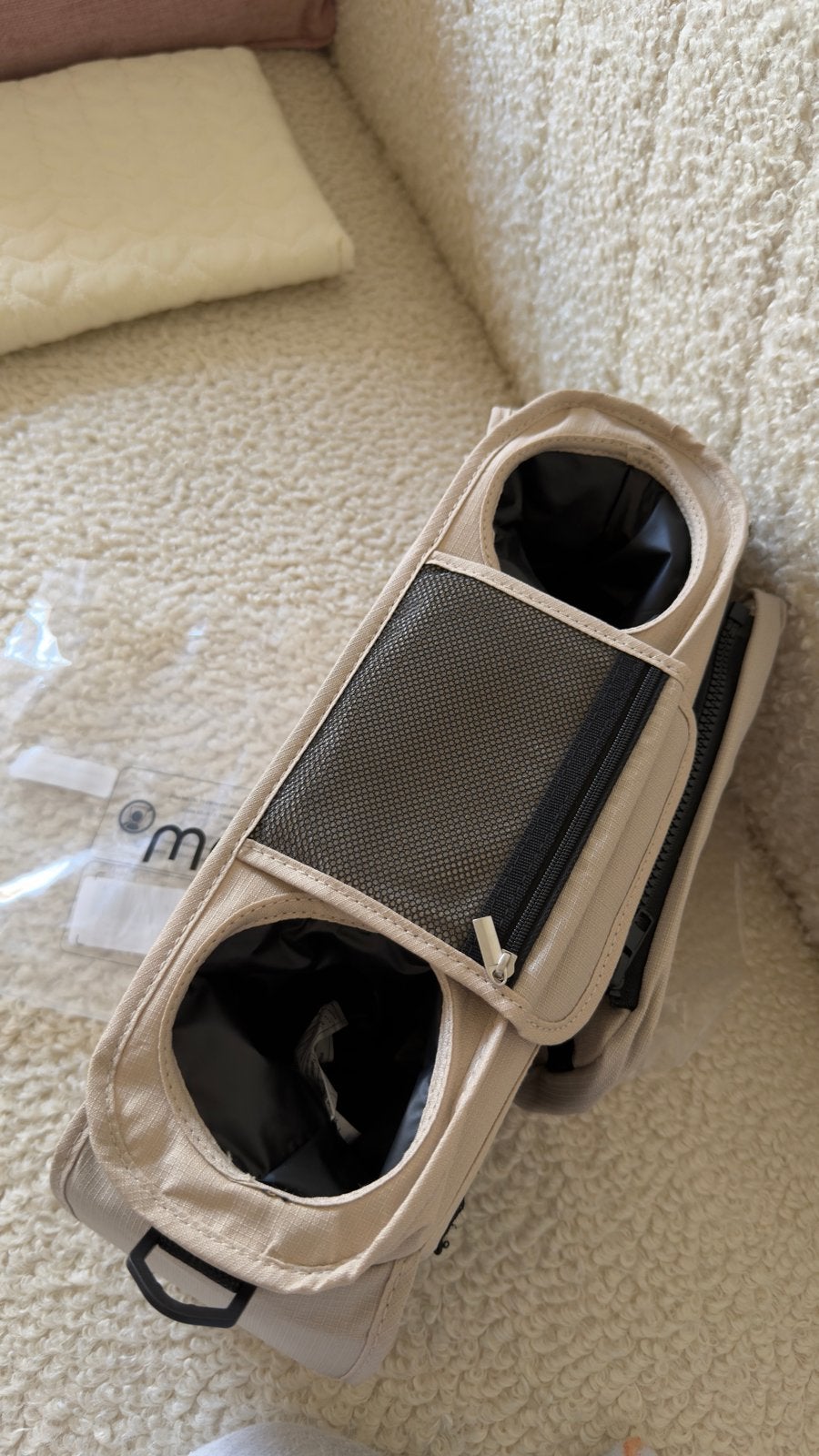 MOM COZY - Nieuwe kinderwagen organizer met bekerhouders, Ophalen, Nieuw, Overige merken