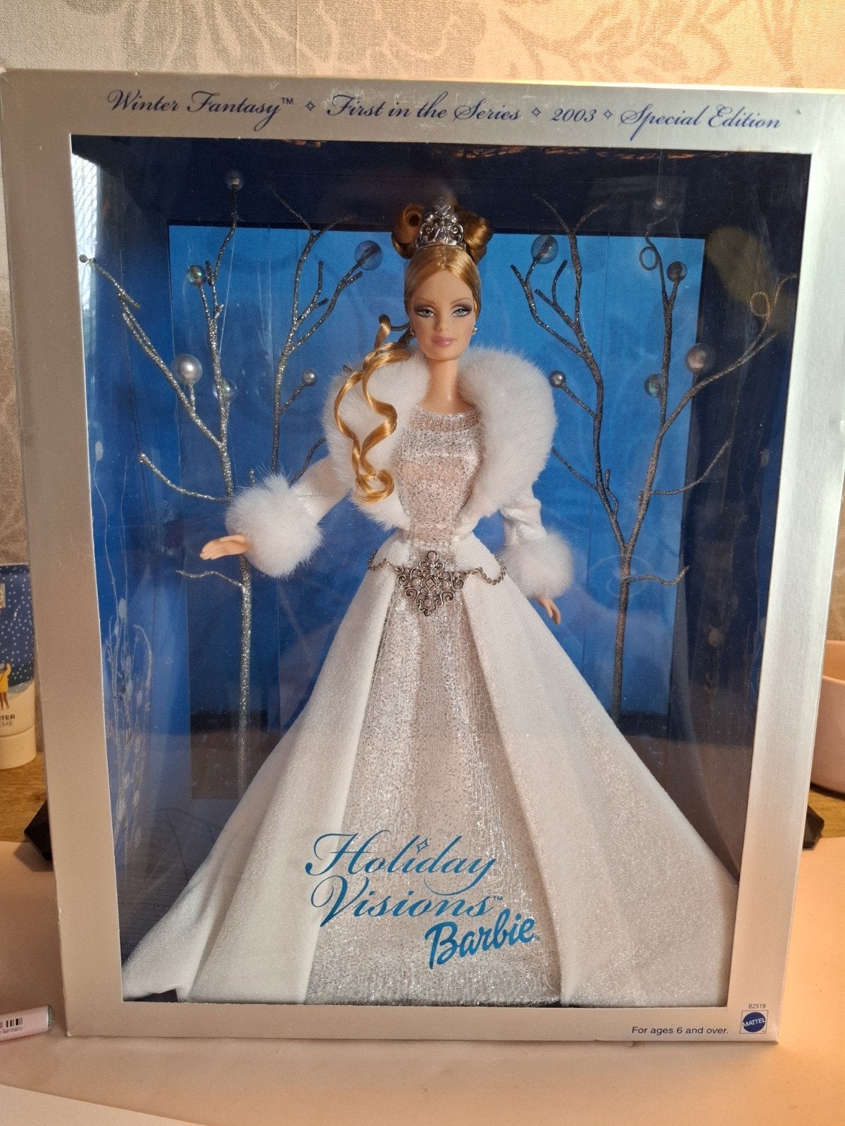Holiday Visions Barbie 2003, winter Fantasy, Ophalen of Verzenden, Nieuw, Pop