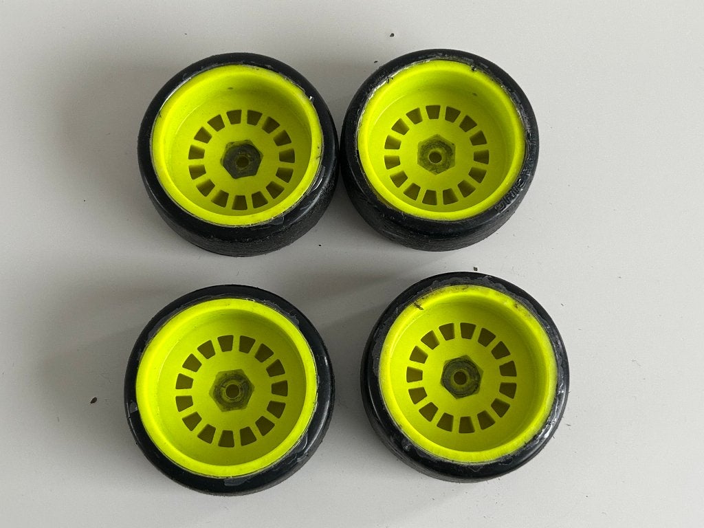 1/10 banden met velg rc auto, Ophalen of Verzenden, Gebruikt, Auto offroad