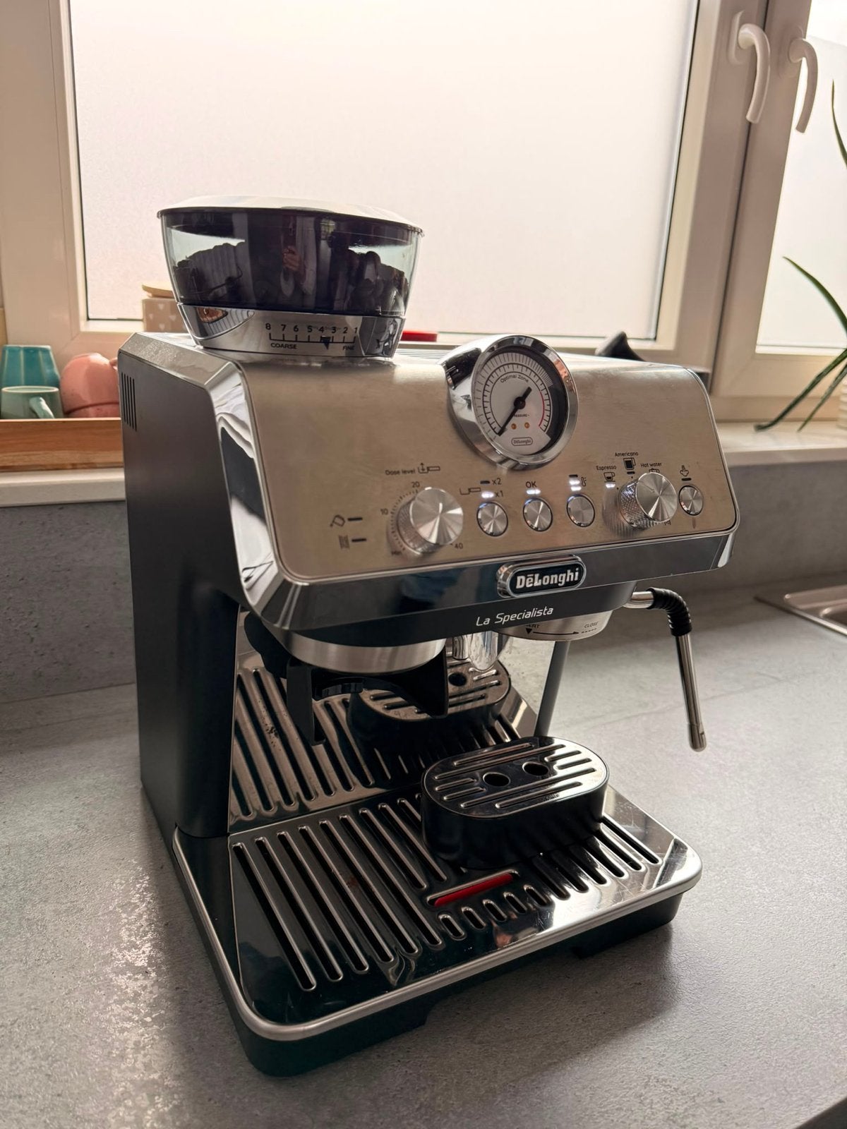 De'Longhi La Specialista Arte, Espresso apparaat, Koffiebonen, Zo goed als nieuw, 4 tot 10 kopjes