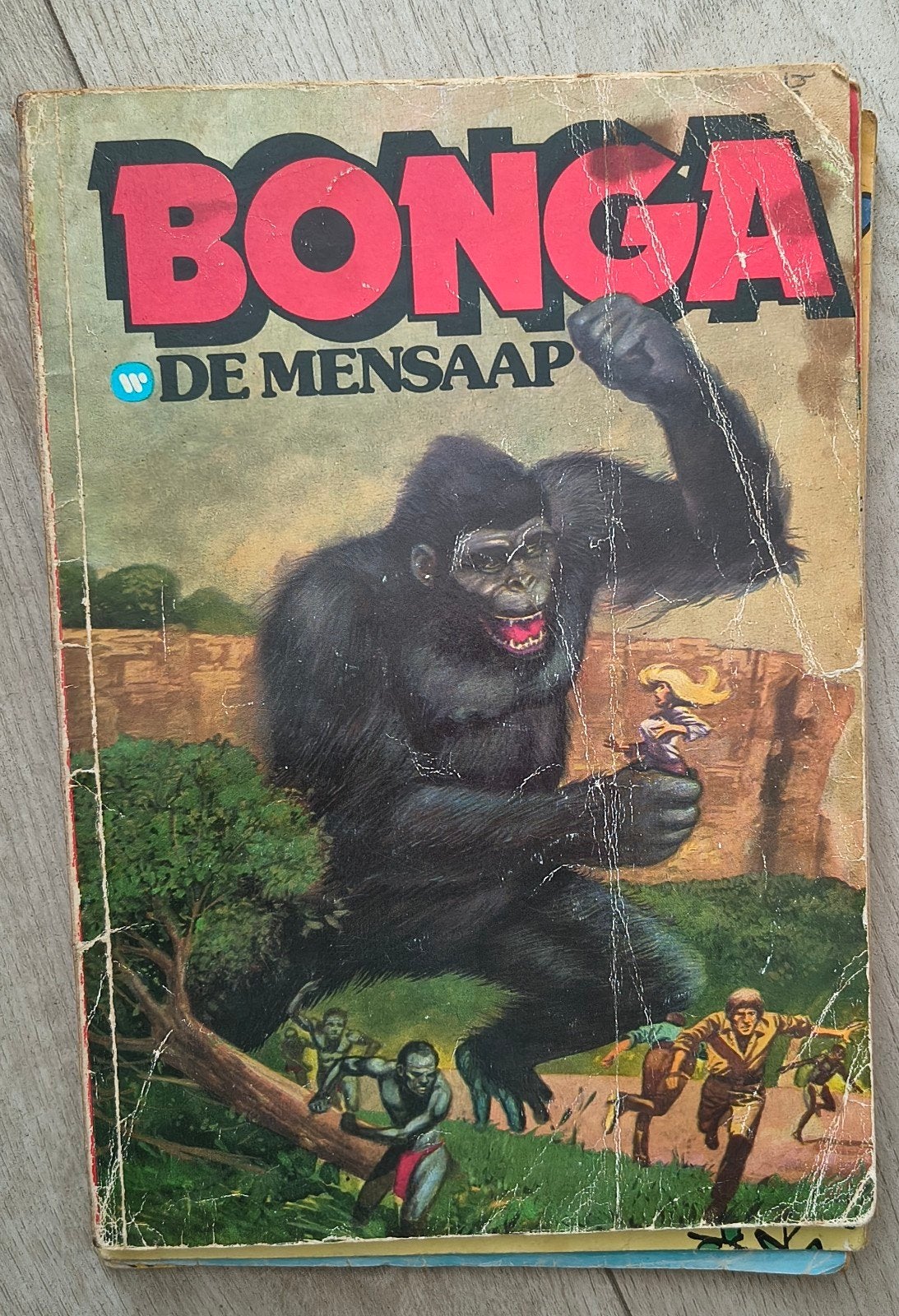 Bona. De Mensaap., Europa, Ophalen of Verzenden, Gelezen, Eén comic