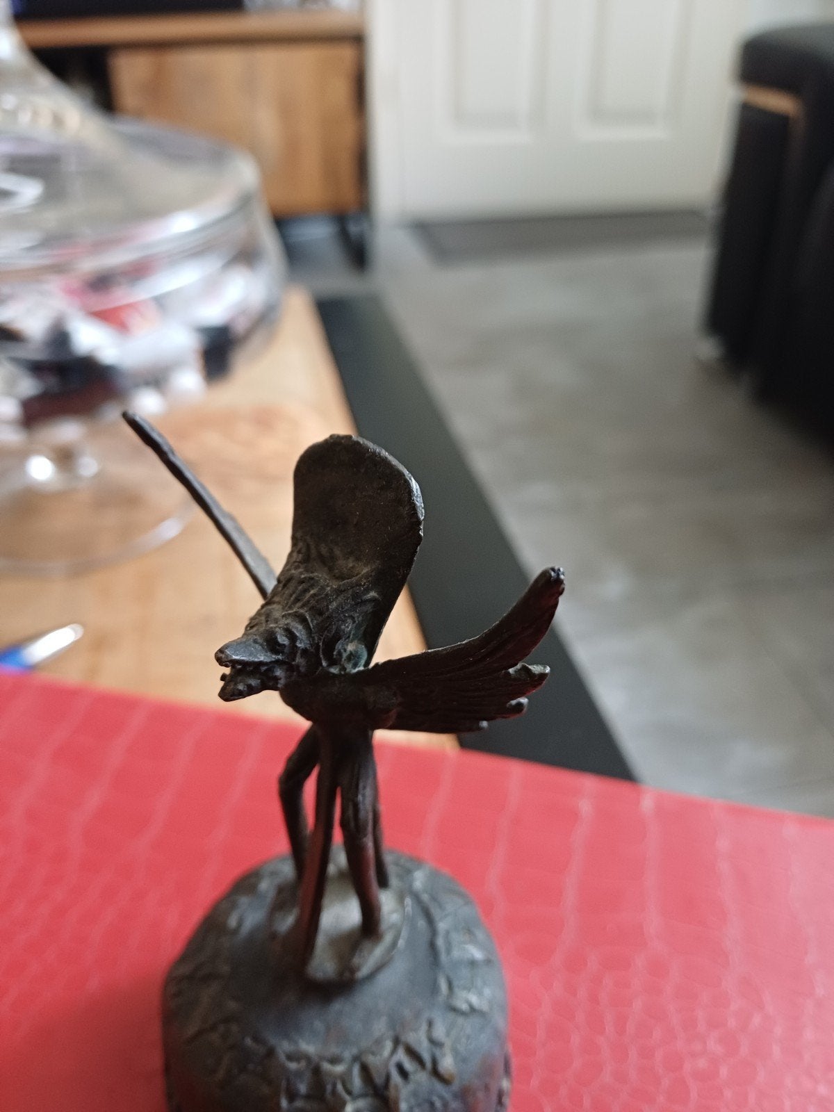 Antieke  bronzen  rituele bel yoga/ meditatie, Ophalen of Verzenden