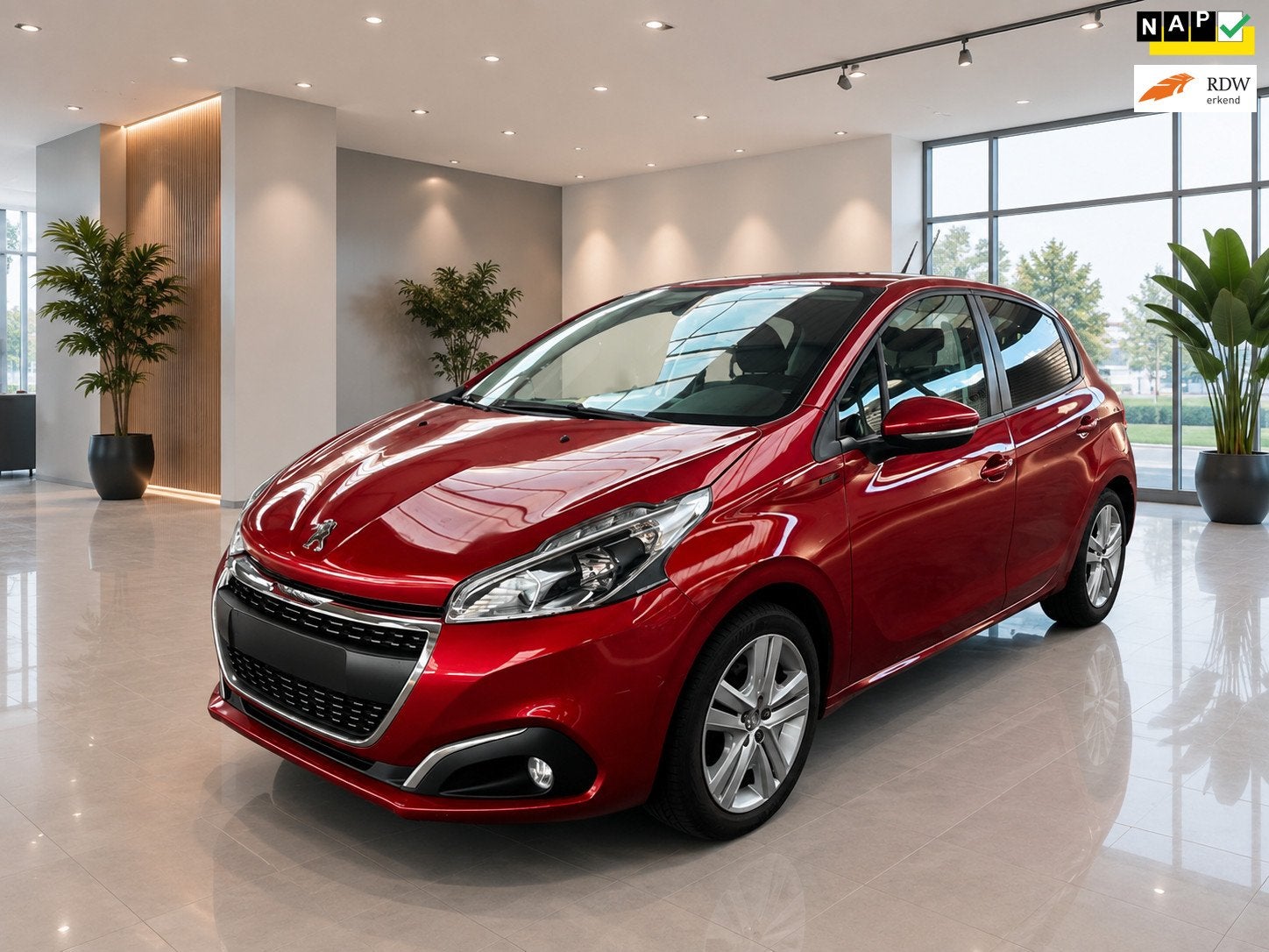 Peugeot 208 1.2 5D NAP Airco Navi scherm Trekhaak CarPlay Nw