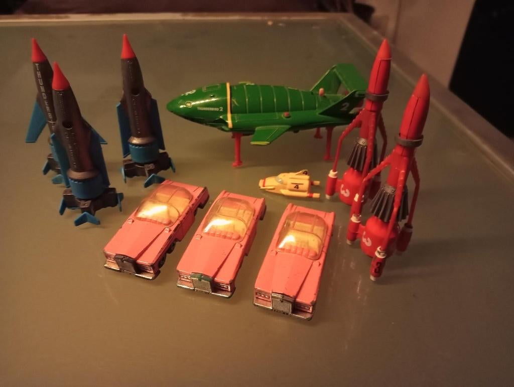 Thunderbirds matchbox 1992 Vintage diversen, Ophalen of Verzenden, Gebruikt