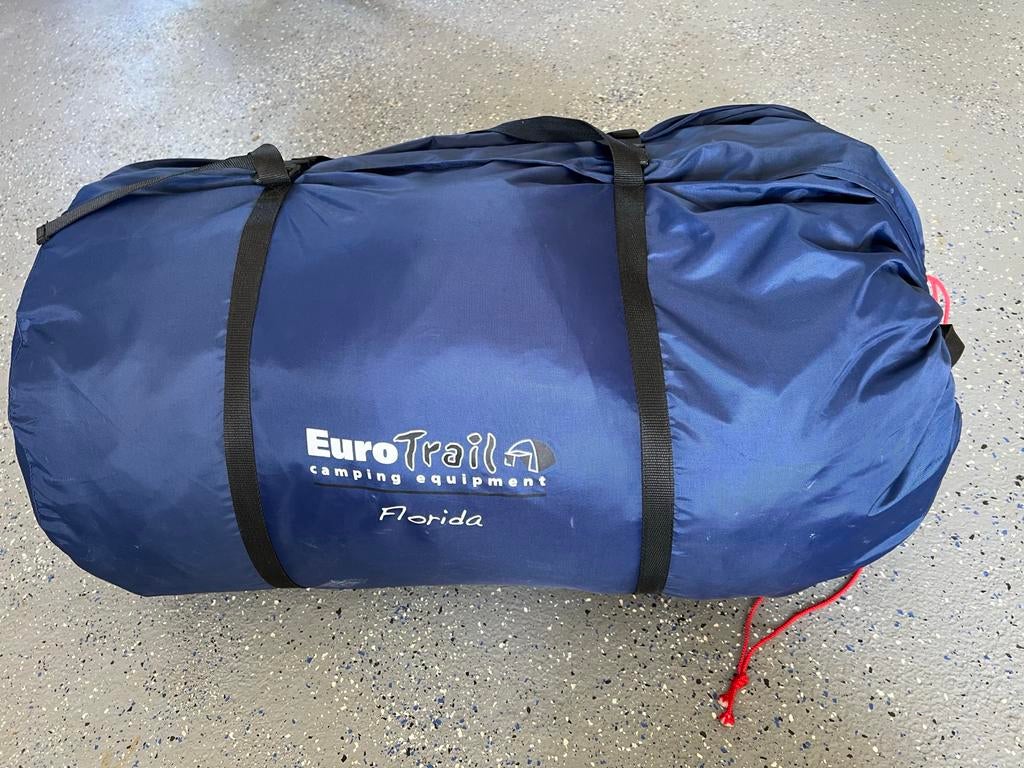 Eurotrail Florida tent 6 persoons, Caravans en Kamperen, Tenten, Ophalen, Gebruikt, Tot en met 6