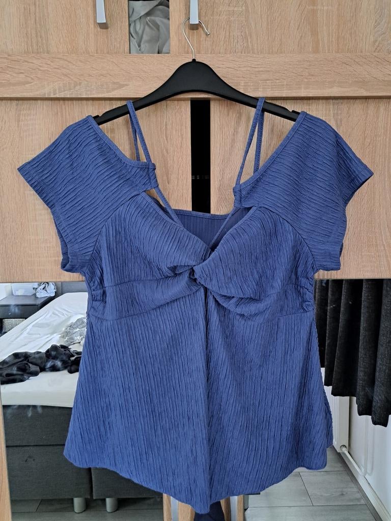 Shein Curve shirt en jurk maat 46 nieuw, Blauw, Maat 46/48 (XL) of groter, Nieuw, Ophalen of Verzenden